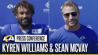 Sean McVay & Kyren Williams At The Podium Following Rams-Cowboys Joint Practice