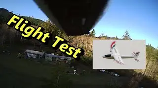 Flight Test small RC Plane with camera