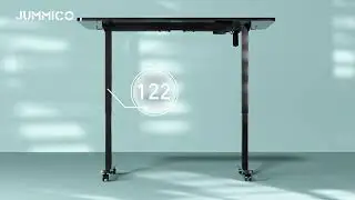 JUMMICO Height-Adjustable Desk Frame