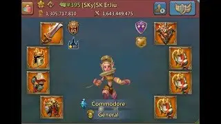 王國紀元 Lords Mobile - SKy ErJiu burned?