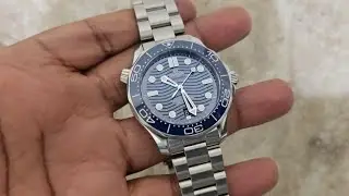 I put a Hamilton Expedition Bracelet on an Omega Seamaster Diver 300M