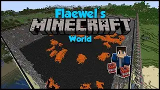 MAKING A 300x300 PERIMETER FOR A WITCH FARM | Flaewels Minecraft World | Ep 15