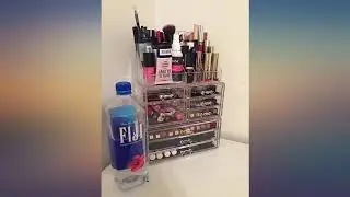 Cq acrylic Clear 8 Drawers Makeup Organizer Cosmetic Storage Cube Case and Jewelry review