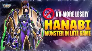 Hanabi is a Monster in Late Game | Hanabi Venom Skin Gameplay With Best Build And Emblems