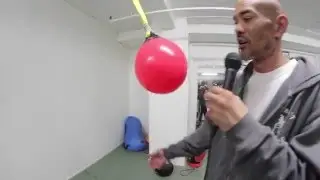 Eddie Croft gives tour of B St Boxing Gym