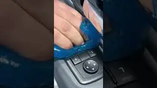 Easily clean interior with Sticky Icky Cleaning Gel! #shorts #howto #interior #diy #detailing #cars
