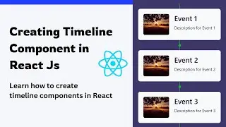 #38 React js Challenge Day 38 | timeline component in react js
