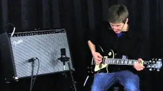 TJ's Music Demo: Epiphone Standard Les Paul w/ Fender Champion 100