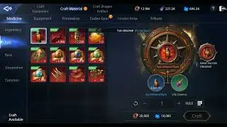 Mir4 - How to craft Epic Azureum Mineral Fluid