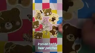 our teddy bear patches & moth keychains have been a big hit