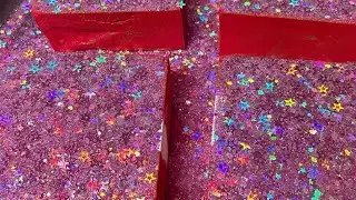 Glittery Pink Dip Dyed Chalk | Sugar Plum Fairy Vibes 🧚🏻&zwj;♀️
