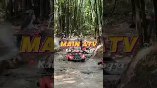 Main ATV Kaliurang Jogja seruu polll !!! #traveling #travelvlog #atv #kaliurang #jogja