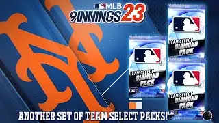 MLB 9 INNINGS 23: Opening a bunch of Team Select Packs!