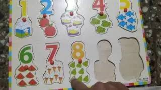 1 to 10 number, color activity, shape activity, handgrip activity, fruit name activity, number learn