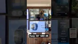 Haier 55&rdquo; S80 4K TV | Haier TV | 55 Inch Haier TV Clarity 🔥