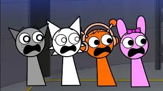 Sprunki but they all are infection zombie