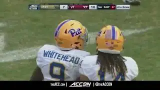 Pitt DB Jordan Whitehead Top Plays 2017