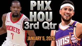 Phoenix Suns vs Houston Rockets 3rd Quarter Part 2 Highlight - JAN 5, 2026
