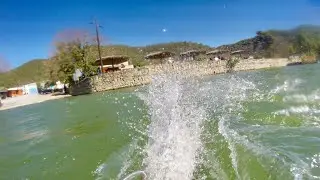 Presa la boca rc boat