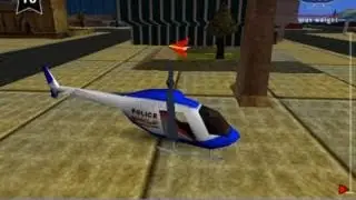 Police Chopper Gameplay - Police Helicopter Game