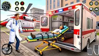 Ambulance City Rescue Simulator 3D - US Emergency Human Rescue Game - Android GamePlay 