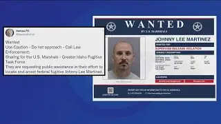 U.S. Marshals looking for fugitive