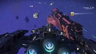The Hyperion (Corvette in NMS)