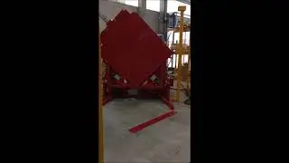 Pallet exchanger - TOPPY V-SHAPE (with rope switch)