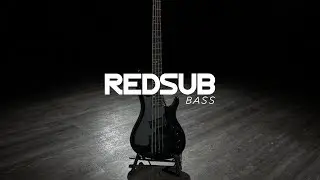 RedSub INF Fan Fret Multi-Scale Bass Guitar, Gloss Black | Gear4music demo