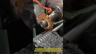 Precision Metal Gear Cutting using a CNC Milling Machine - Good Tools and Machinery in Daily Work