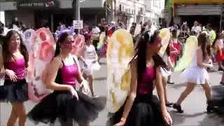 Adeloyada Purim parade in Holon  Israel 24 March 2016 (Part 2)