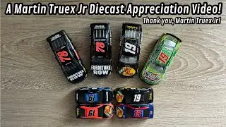 A Martin Truex Jr Diecast Appreciation Video!