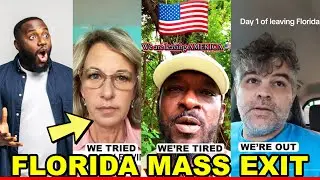 AMERICANS Are Packing Up And Leaving FLORIDA After CRAZY Trump Policies&rdquo;
