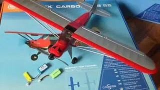 E-FLITE UMX RC CARBON CUB SS BNF - MIKE HORIZON HOBBY AT ALLY PALLY - 2016