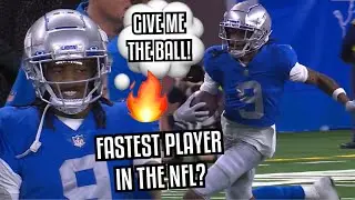 ‘ROOKIE’ Jameson Williams SHOWS OFF 4.2 SPEED! 🔥 Jameson Williams NFL highlights | Lions Vs Bears