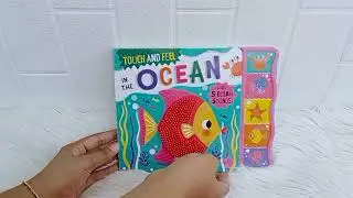 In the Ocean - Touch and Feel Board Book with 5 Ocean Sounds