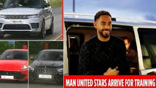 EXCLUSIVE: Man Utd Players Arrive in Style 2025 🚘🔥 | Cunha, Yoro, Rashford, Fernandes, Casemiro...