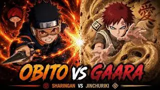Young Obito vs Gaara - Sharingan vs Jinchuriki - Naruto Shippuden Ultimate Ninja Storm 3 Full Burst