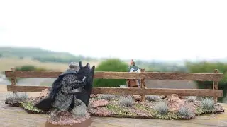 How to Make a Simple Fence - Tabletop Terrain