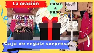 La oración/ Qué, cuándo,dónde, cómo y porque/ caja de regalo sorpresa 🎁/ paso a paso.
