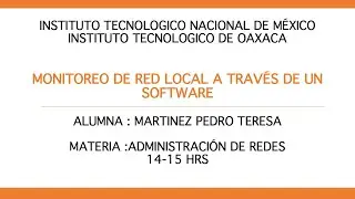 Monitoreo de Red