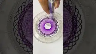 Hypnotic Spirograph ASMR: Mesmerizing Art for Deep Relaxation! #asmr #art #spirograph #shorts #2024