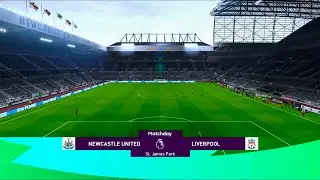 Newcastle United vs Liverpool | St. James' Park | 2019-20 Premier League | PES 2020