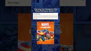 Piercing changed in Rules Reference Guide 1.7 #marvelchampions