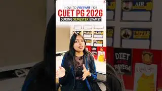 How to prepare for CUET PG 2026 during semester exams?#cuetpg2026 #cuetpgpreparation