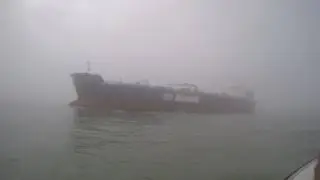 Ship in Fog (MV Green Hellas)