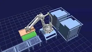 Nachi FD on Desk III - LP130-01 Palletizing Application