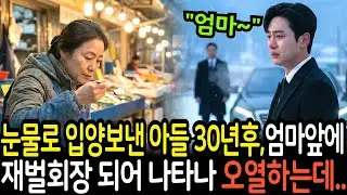 눈물로 입양보낸 아들 30년만에 엄마 앞에 재벌회장 되어 나타나 오열하는데ㅣ노후사연ㅣ감동사연ㅣ사연라디오ㅣ눈물사연
