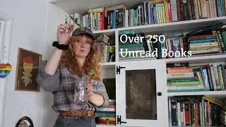 Every SINGLE Book on My TBR Shelf | 250+ Unread Books I Own