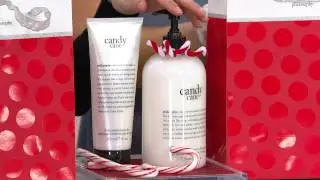 philosophy candy cane minty fresh duo with gift bag with Gabrielle Kerr